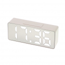 VST 886Y-6 Белые часы настольные (без блока)